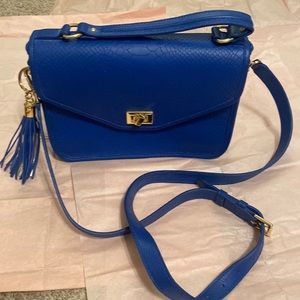 Gigi New York Courtney Embossed Leather Crossbody